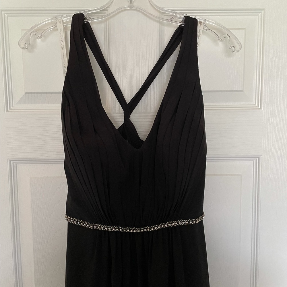 Jenny Packman prom dress criss cross back